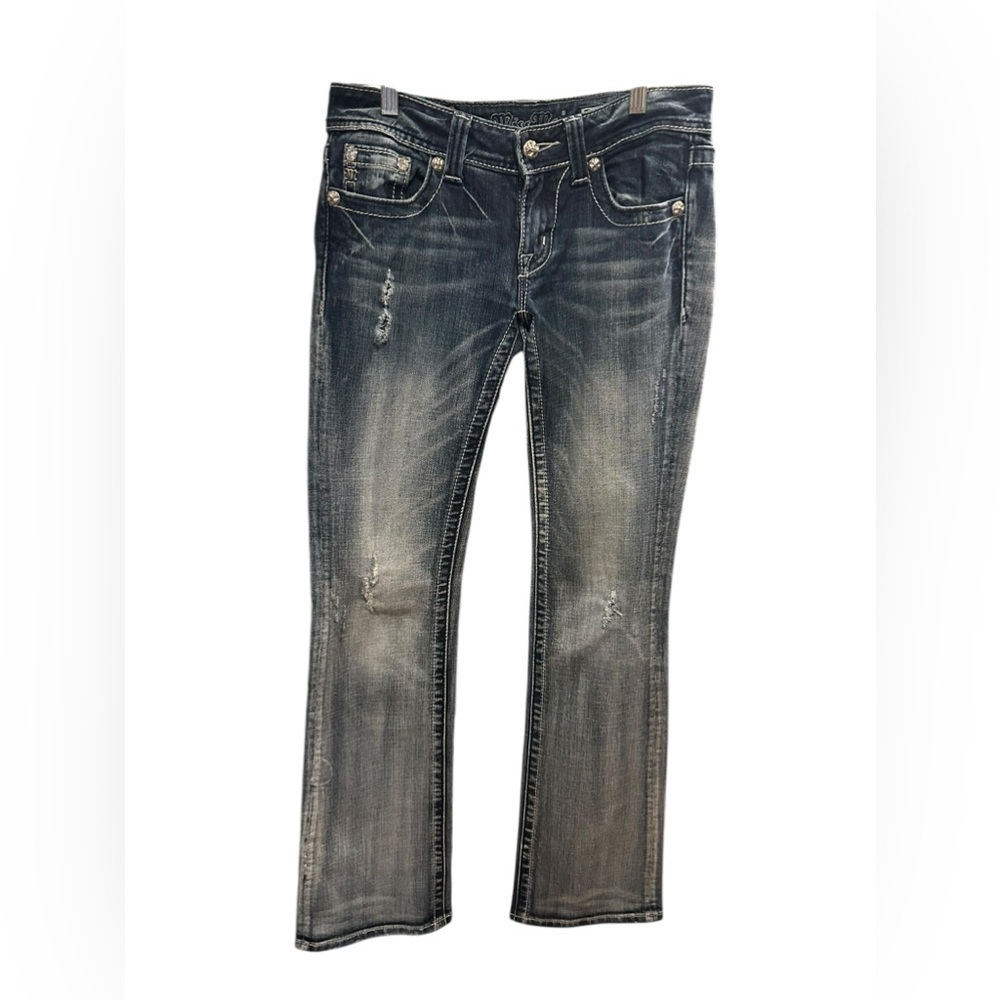 Miss Me rigged jeans size 27
